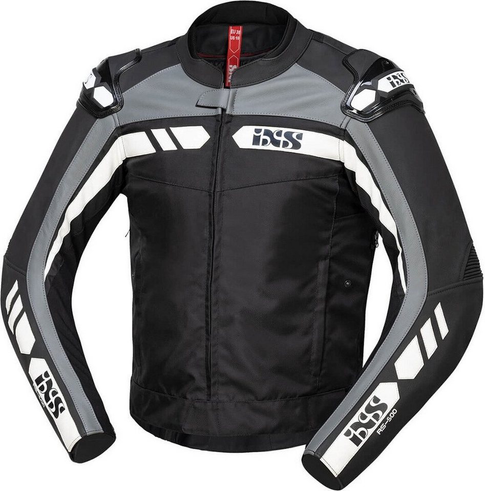 IXS Motorradjacke RS-500 1.0 Motorrad Leder- / Textiljacke IXS Motorradjacke RS-500 1.0 Motorrad Leder- / Textiljacke von IXS