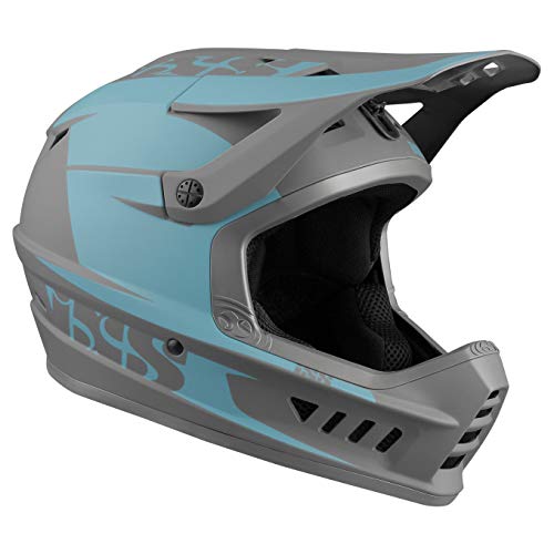 IXS Xact Evo Integralhelm für Mountainbike/E-Bike/BMX, Ocean-Graphit, S von IXS