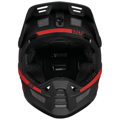 IXS Xult DH Integralhelm MTB E-Bike BMX Erwachsene Unisex Red Large von IXS