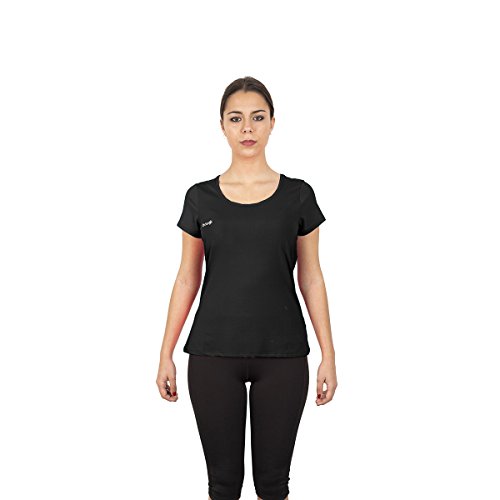 Izas Aland Kurzarm-T-Shirt für Damen, Damen, 8434076475981, Schwarz, XS von IZAS