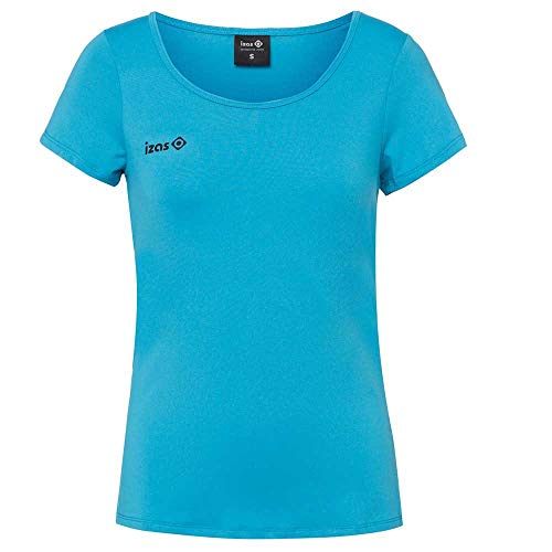 Izas Aland Kurzarm-T-Shirt für Damen, Damen, 8434076476087, türkis, S von IZAS