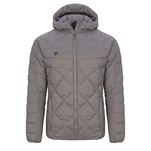 IZAS Brest Ultraleichte Faserjacke für Herren XL grau von IZAS