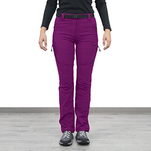 Izas Carlota Trekkinghose für Damen L Braun/Schwarz Izas Carlota Trekkinghose für Damen L Braun/Schwarz von IZAS