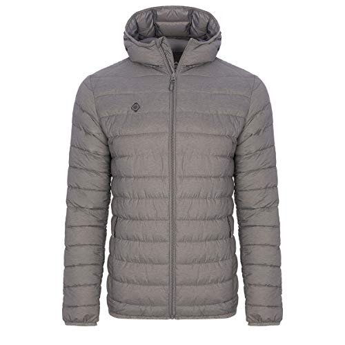 IZAS Cheviot Ultraleichte Faserjacke für Herren XL grau von IZAS