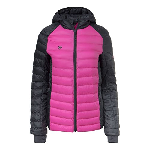 IZAS Damen Regenhosen Mount-loft Padded ESTIBA, PinkFluor/Black, XXL, IWYPD00937PF/BKXXL von IZAS