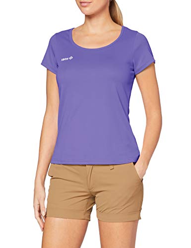 Izas Damen Salinas Kurzärmeliges T-Shirt, Lila, L von IZAS