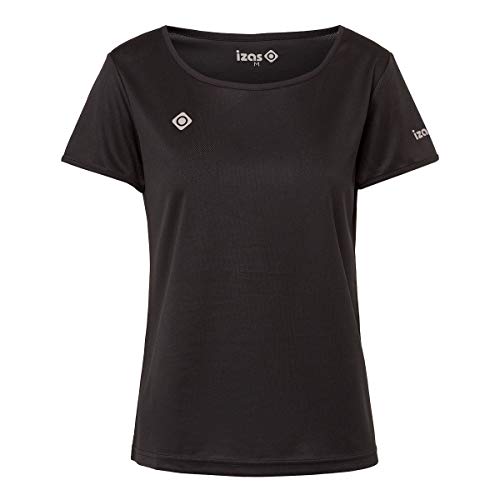 Izas Damen Salinas Kurzärmeliges T-Shirt, Schwarz, L Izas Damen Salinas Kurzärmeliges T-Shirt, Schwarz, L von IZAS