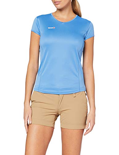 Izas Damen Salinas Kurzärmeliges T-Shirt, hellblau, S von IZAS