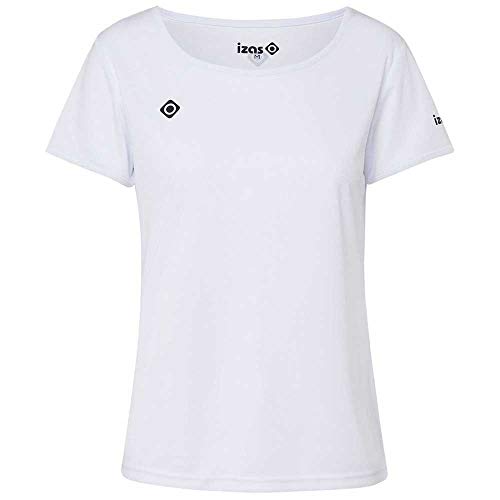 IZAS Damen Salinas Kurzärmeliges T-Shirt, weiß, XL von IZAS