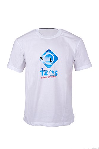 Izas Outdoor Herren Feliu Kurzarm-T-Shirt, weiß, XXL von IZAS