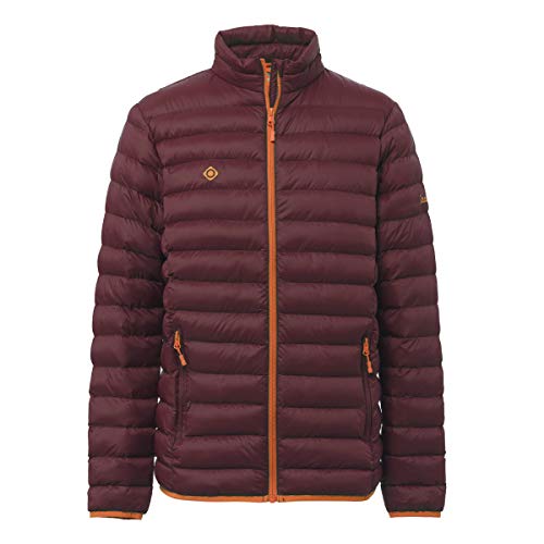 IZAS Fraser Faserjacke für Herren L Mineral-Rot/Orange von IZAS