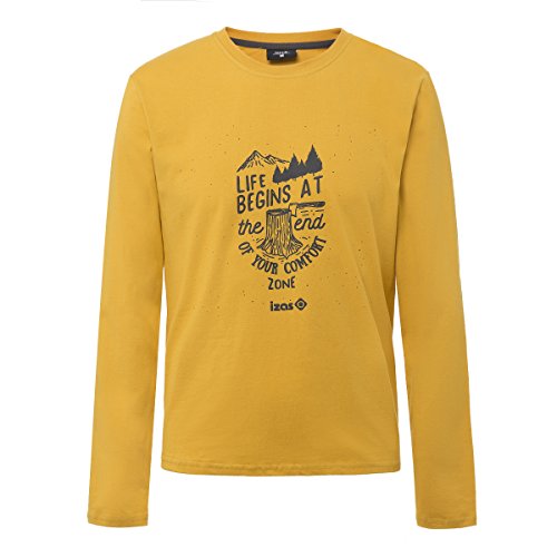 IZAS Herren Hemd Arosa, Gold Honig/Dunkelgrau, XXL, IMSTS00407GH/DGXXL IZAS Herren Hemd Arosa, Gold Honig/Dunkelgrau, XXL, IMSTS00407GH/DGXXL von IZAS