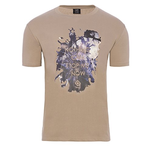 IZAS Herren Kurzarm-T-Shirt Albany, Stein, S, IMUTS01179STS IZAS Herren Kurzarm-T-Shirt Albany, Stein, S, IMUTS01179STS von IZAS
