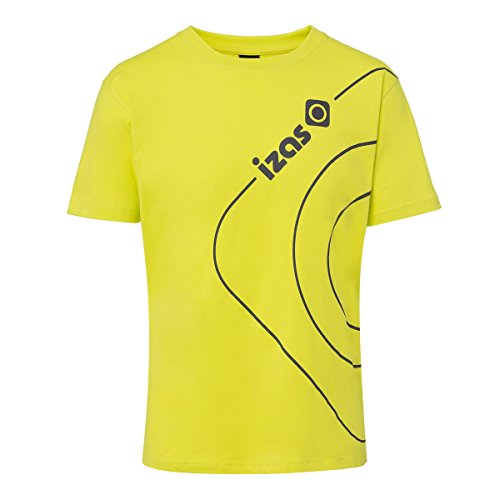 IZAS Herren Kurzarm-T-Shirt Bell, Kalk/Dunkelgrau, S, IMSTS00980LM/DGS IZAS Herren Kurzarm-T-Shirt Bell, Kalk/Dunkelgrau, S, IMSTS00980LM/DGS von IZAS