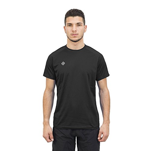 IZAS Herren Laredo Kurzarm-T-Shirt, Schwarz, 6XL von IZAS