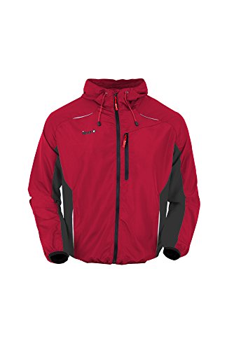 IZAS Herren Ultraleichte Jacke CRISTOPH, Rot/Schwarz, XXL, IURRN00523RD/BKXXL IZAS Herren Ultraleichte Jacke CRISTOPH, Rot/Schwarz, XXL, IURRN00523RD/BKXXL von IZAS