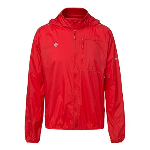 IZAS Herren Ultraleichte Windbreaker Jacke Mann. SAFOR, rot, XXL, IMRJA01011RDXXL von IZAS