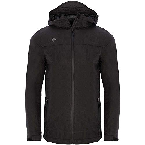 IZAS Herren Kassel wasserdichte Jacke, Schwarz, M von IZAS