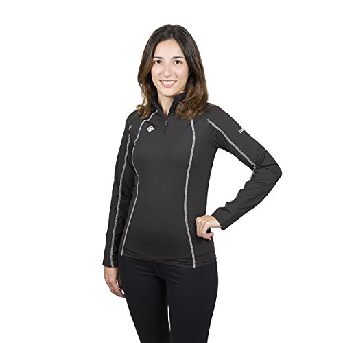 Izas Palma Polar Langarmshirt für Damen M Schwarz von IZAS