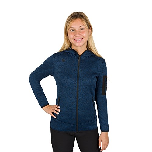 IZAS Damen Panay Strickjacke, Midnight Blue, L von IZAS