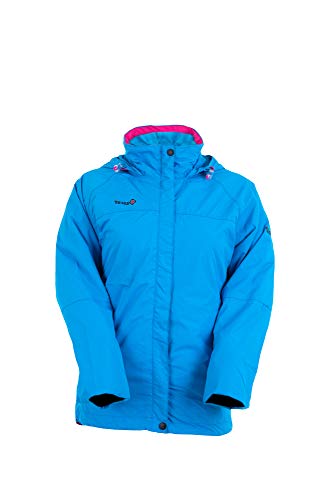 Izas Regenjacke Ripstop Chira türkis/pink S von IZAS