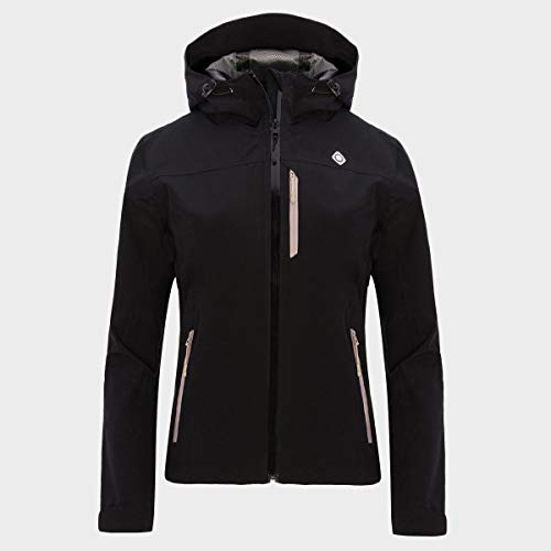 Izas Dahlia Regenjacke für Damen S Schwarz/Schwarz Izas Dahlia Regenjacke für Damen S Schwarz/Schwarz von IZAS