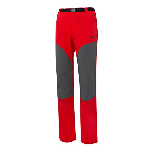 Izas Damen Zapala Elastische Hose, Rot/Dunkelgrau, XL Izas Damen Zapala Elastische Hose, Rot/Dunkelgrau, XL von IZAS