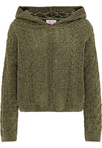 IZIA Pullover Damen 19011195 Oliv, XL/XXL Oliv von IZIA