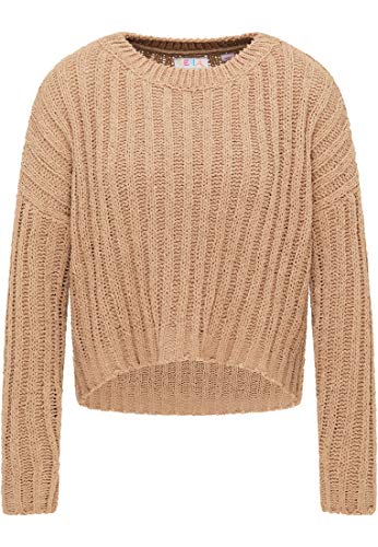 IZIA Pullover Damen 19011198 Camel, XL/XXL Camel von IZIA