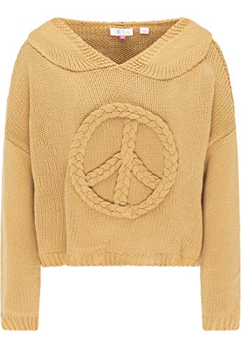 IZIA Pullover Damen 19011210 Camel, XS/S Camel von IZIA