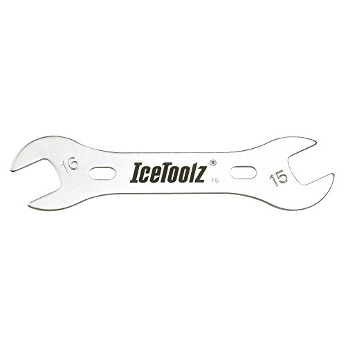IceToolz Cone Wrenches 15 x 16 mm, Silber, M, 24037B1 von IceToolz
