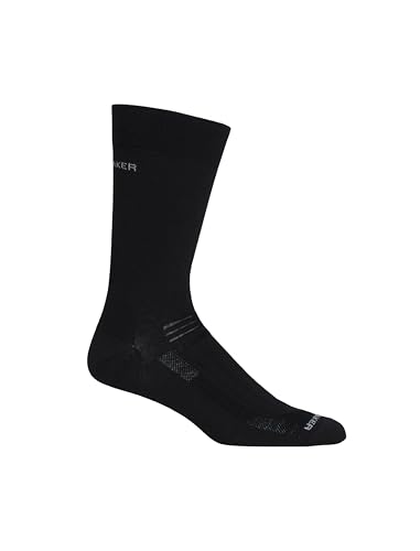 Icebreaker Merino Herren Hike+ Medium Crew, Schwarz, S Icebreaker Merino Herren Hike+ Medium Crew, Schwarz, S von Icebreaker Merino