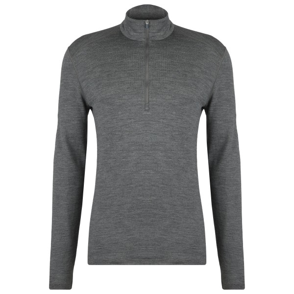 Icebreaker - 260 Tech L/S Half Zip - Merinounterwäsche Gr M grau von Icebreaker