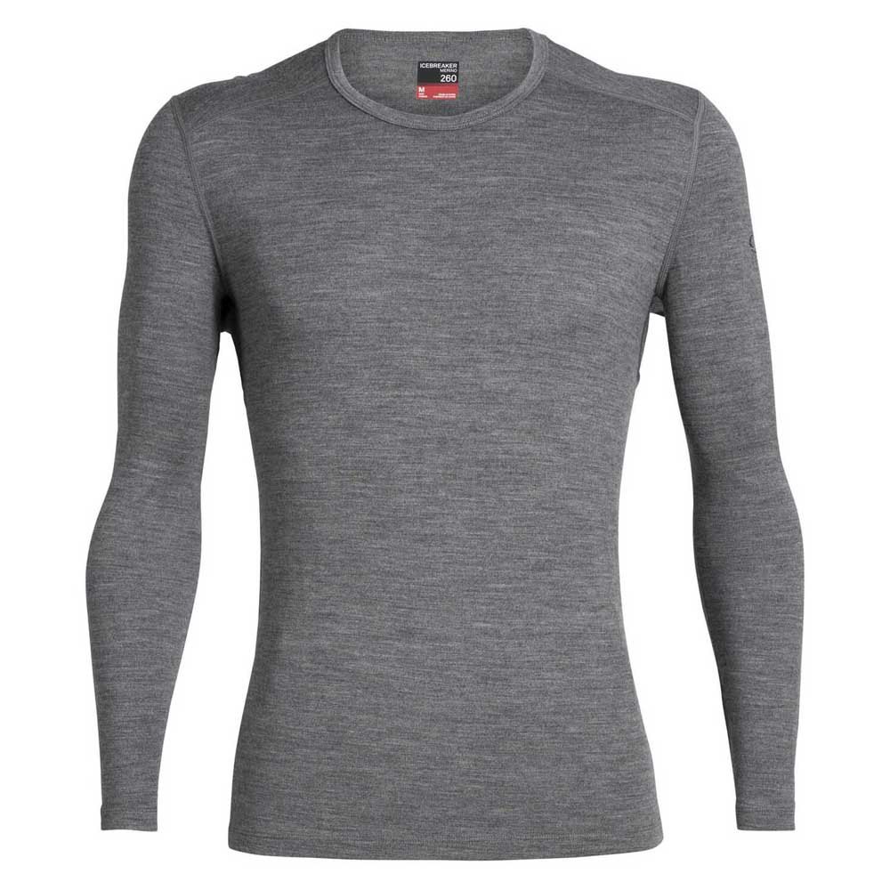 Icebreaker 260 Tech Merino Long Sleeve T-shirt Grau XL Mann Icebreaker 260 Tech Merino Long Sleeve T-shirt Grau XL Mann von Icebreaker