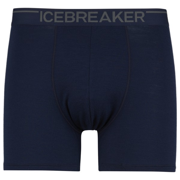 Icebreaker - Anatomica Boxers - Merinounterwäsche Gr L blau von Icebreaker