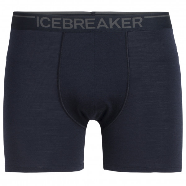 Icebreaker - Anatomica Boxers - Merinounterwäsche Gr M blau von Icebreaker