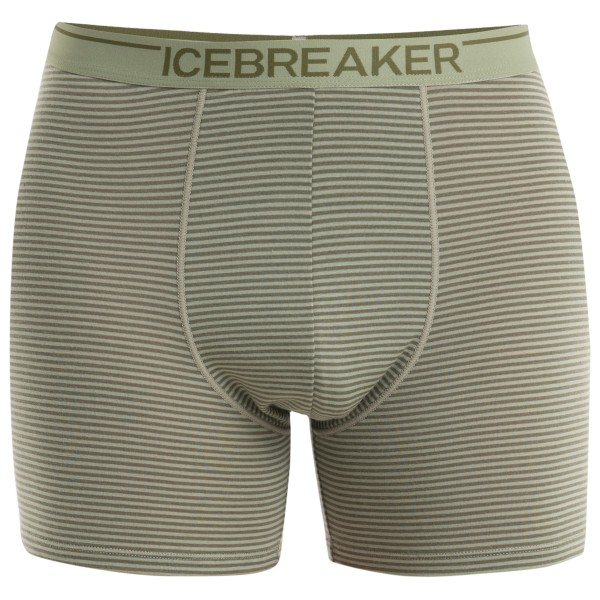 Icebreaker - Anatomica Boxers - Merinounterwäsche Gr S oliv von Icebreaker