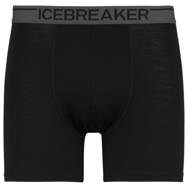 Icebreaker - Anatomica Boxers - Merinounterwäsche Gr S schwarz von Icebreaker