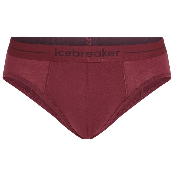 Icebreaker - Anatomica Briefs - Merinounterwäsche Gr XL rot von Icebreaker