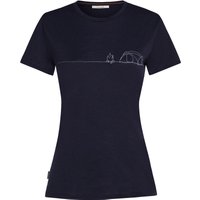 Icebreaker Damen 150 Tech Lite Single Line Camp T-Shirt Icebreaker Damen 150 Tech Lite Single Line Camp T-Shirt von Icebreaker