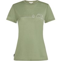 Icebreaker Damen 150 Tech Lite Single Line Camp T-Shirt Icebreaker Damen 150 Tech Lite Single Line Camp T-Shirt von Icebreaker