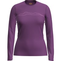 Icebreaker Damen 200 Oasis Crewe Mountain Pulse Longsleeve Icebreaker Damen 200 Oasis Crewe Mountain Pulse Longsleeve von Icebreaker