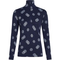 Icebreaker Damen 260 Vertex Falling Flakes Half Zip Longsleeve Icebreaker Damen 260 Vertex Falling Flakes Half Zip Longsleeve von Icebreaker