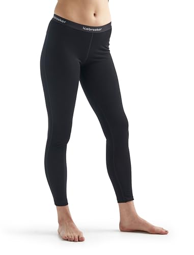 Icebreaker Damen Funktionshose 200 Oasis Leggings, Black, XL, 104383001XL Icebreaker Damen Funktionshose 200 Oasis Leggings, Black, XL, 104383001XL von Icebreaker