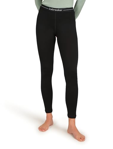 Icebreaker Damen Funktionshose 260 Tech Leggings, Black, XS, 104392001XS Icebreaker Damen Funktionshose 260 Tech Leggings, Black, XS, 104392001XS von Icebreaker