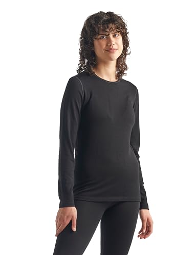 Icebreaker Damen Funktionsshirt 260 Tech LS Crewe, Black, L, 104387001L Icebreaker Damen Funktionsshirt 260 Tech LS Crewe, Black, L, 104387001L von Icebreaker