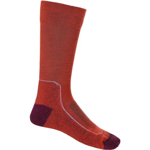Icebreaker Damen Women's Hike+ Light Crew Wandersocken Rot L Icebreaker Damen Women's Hike+ Light Crew Wandersocken Rot L von Icebreaker