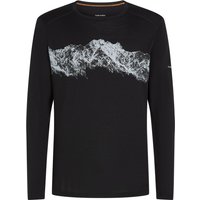 Icebreaker Herren 200 Oasis Crewe Remarkables Longsleeve von Icebreaker