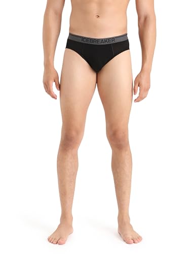Icebreaker Herren Merino Wolle Anatomica Unterhose - 175 Ultraleichtes Material - Schwarz, M Icebreaker Herren Merino Wolle Anatomica Unterhose - 175 Ultraleichtes Material - Schwarz, M von Icebreaker
