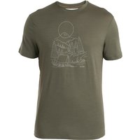 Icebreaker Herren Tech Lite III Sunset Camp T-Shirt Icebreaker Herren Tech Lite III Sunset Camp T-Shirt von Icebreaker